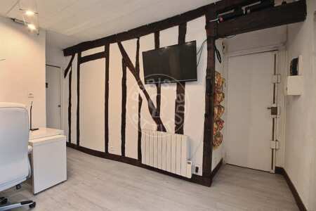 Salon Appartement meublé - 45m²  - 1 chambre - Arts et Métiers - Paris