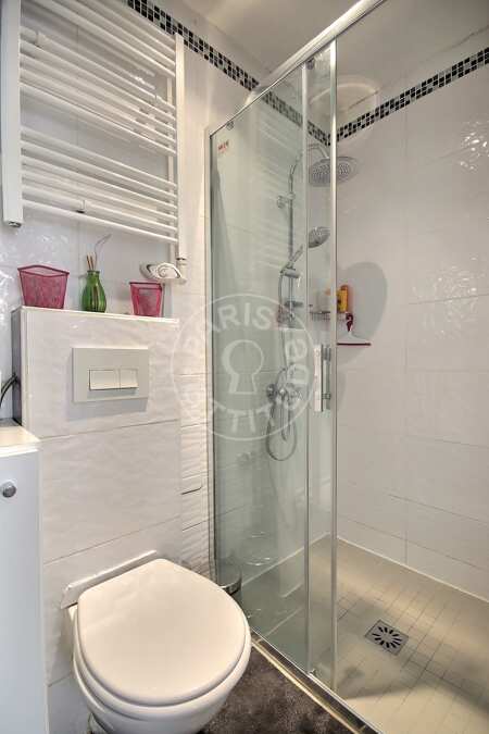 Casa de banho Apartamento mobilado - 35m²  - 1 quarto - Invalides - Paris