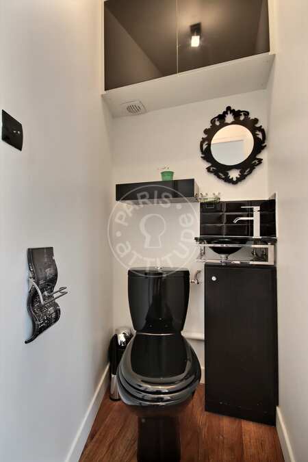 WC Apartamento mobilado - 35m²  - 1 quarto - Invalides - Paris