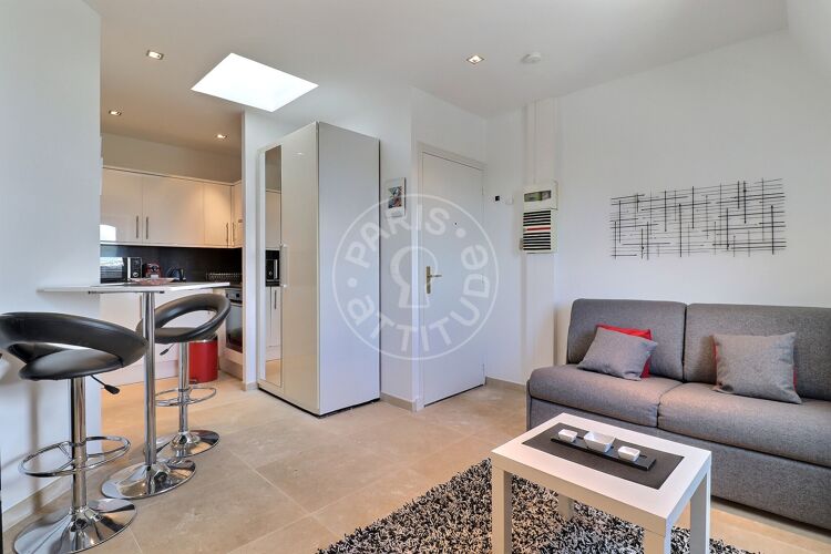 Salon - Studio meublé - Paris 75016 - 10518