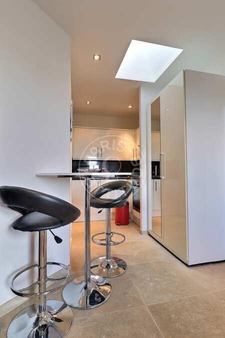 Küche Möblierte studio - 20m²  - Porte Dauphine - Paris