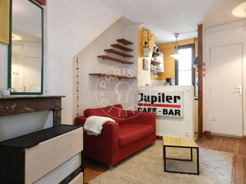 Furnished 1 bedroom - Paris 75018 - 10521