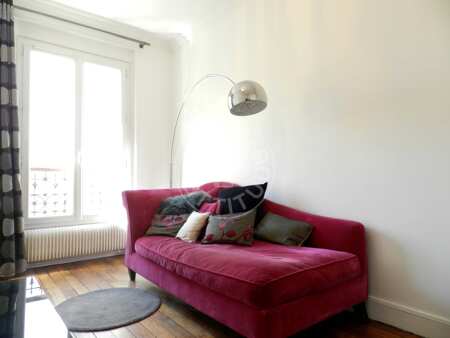 Salotto Appartamento arredato - 34m²  - 1 locale - Riquet - Parigi