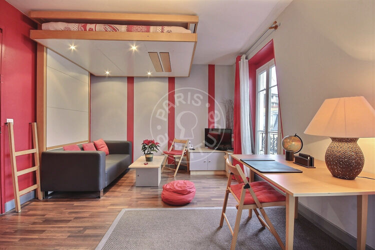 Salon - Studio meublé - Paris 75015 - 10558