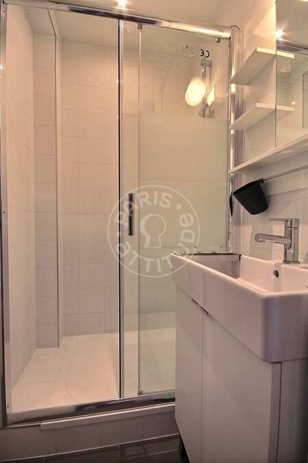 Bathroom Furnished studio - 22m²  - Motte-Piquet Grenelle - Paris