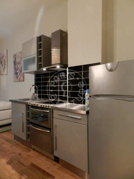 Cuisine Appartement meublé - 41m²  - 2 chambres - Alma-Marceau - Paris