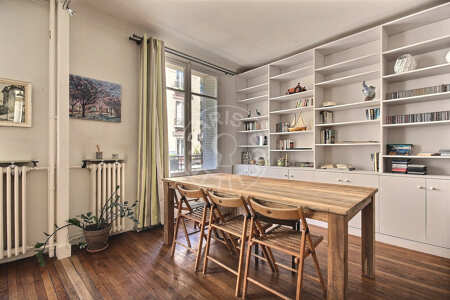 Sala de jantar Apartamento mobilado - 48m²  - 1 quarto - Reuilly-Diderot - Paris