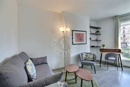 Salotto Appartamento arredato - 31m²  - 1 locale - Oberkampf - Parigi