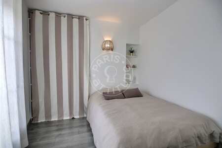 Camera da letto Appartamento arredato - 31m²  - 1 locale - Oberkampf - Parigi