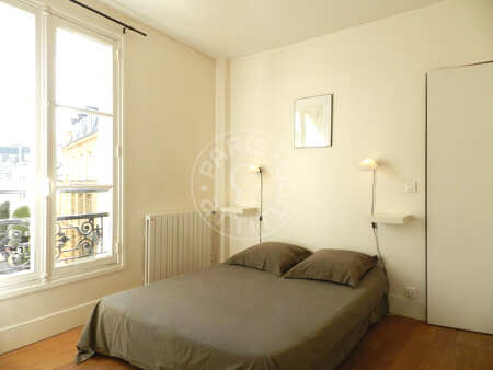 Schlafzimmer Möblierte wohnung - 33m²  - 1 Zimmer - Saint-Germain - Paris