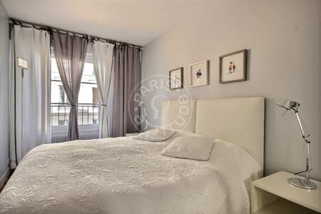 Camera da letto Appartamento arredato - 47m²  - 1 locale - Saint Placide - Parigi