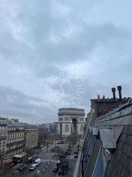 Balcony Furnished apartment - 45m²  - 1 bedroom - Arc de Triomphe - Paris