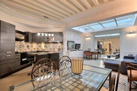 Salotto Appartamento arredato - 80m²  - 2 locali - Parc Monceau - Parigi