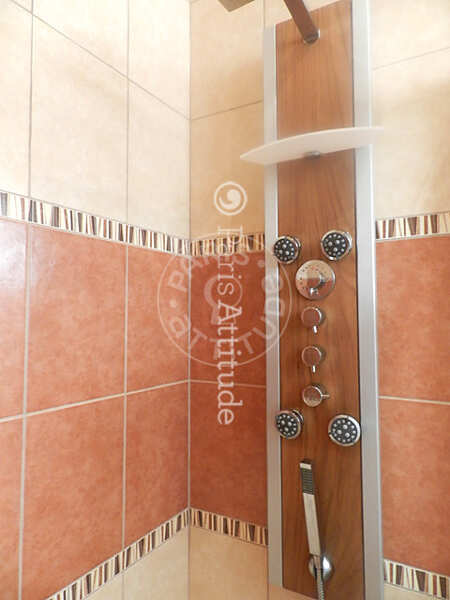 Casa de banho Apartamento mobilado - 36m²  - 1 quarto - Pereire - Paris