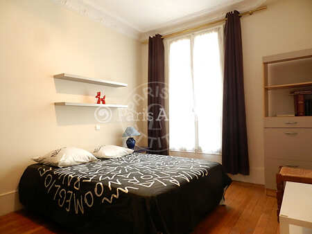 Schlafzimmer Möblierte wohnung - 70m²  - 2 Zimmer - Beaugrenelle - Paris