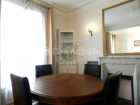 Dining room Furnished apartment - 42m²  - 1 bedroom - Tour Eiffel - Paris