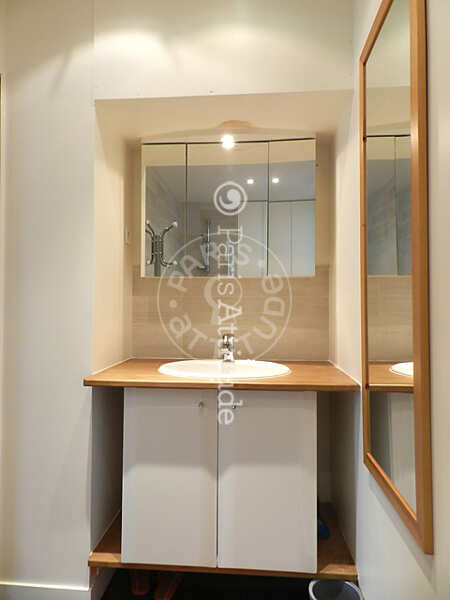 Bathroom Furnished apartment - 42m²  - 1 bedroom - Tour Eiffel - Paris