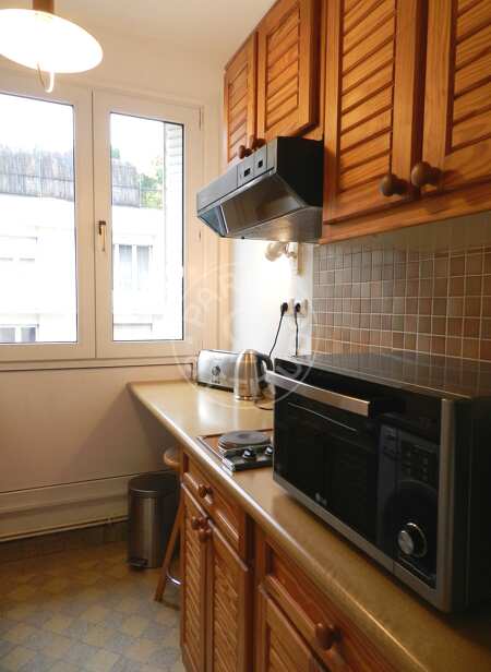 Cuisine Appartement meublé - 41m²  - 1 chambre - Convention - Paris