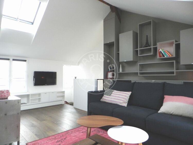 Salon - Studio meublé - Paris 75003 - 10681
