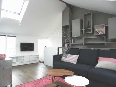 Salón Estudio amueblado - 23m²  - Arts et Métiers - París