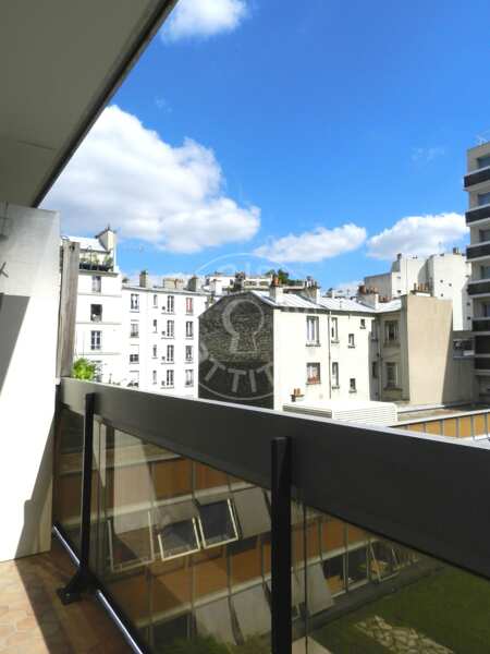 Balkon Möblierte studio - 36m²  - Alésia - Paris