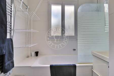 Badezimmer Möblierte wohnung - 45m²  - 1 Zimmer - Pereire - Paris