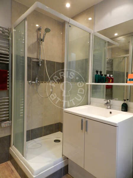 Bagno Appartamento arredato - 27m²  - 1 locale - Saint-Lazare - Parigi