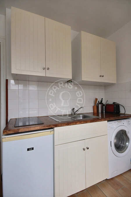 Cucina Monolocale arredato - 23m²  - Arts et Métiers - Parigi