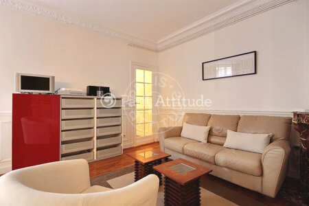 Sala Apartamento mobilado - 62m²  - 1 quarto - Motte-Piquet Grenelle - Paris