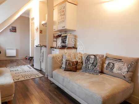 Sala Apartamento mobilado - 20m²  - 1 quarto - Motte-Piquet Grenelle - Paris