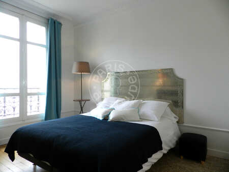 Camera da letto Appartamento arredato - 37m²  - 1 locale - Ecole Militaire / Unesco / Duroc - Parigi