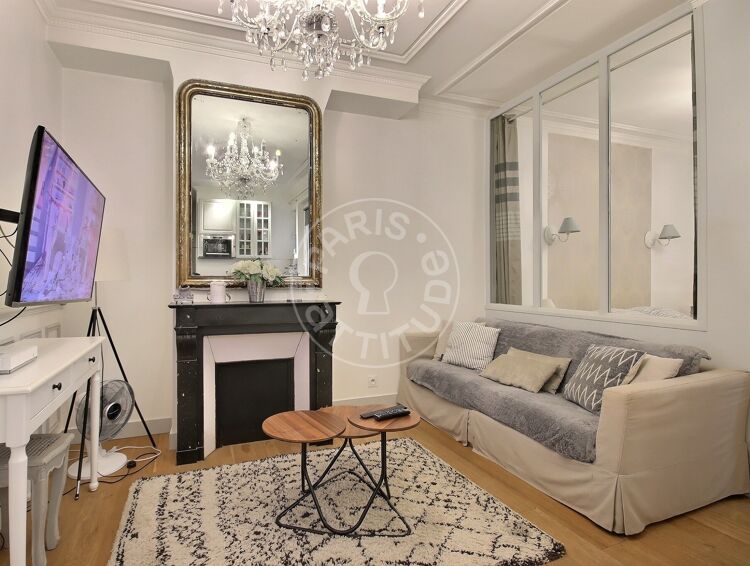 Sala - 1 quarto mobiliado - Paris 75009 - 10783