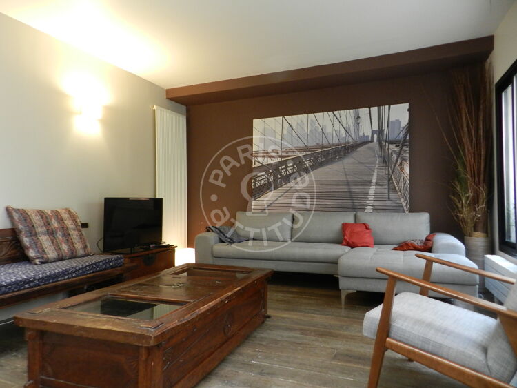 Living room - Furnished 3 bedrooms - Paris 75011 - 10788