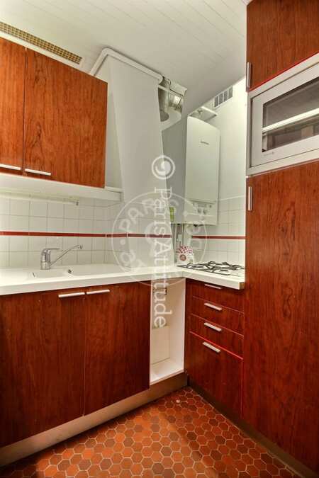 Cuisine Appartement meublé - 40m²  - 1 chambre - Jardin du Luxembourg - Paris