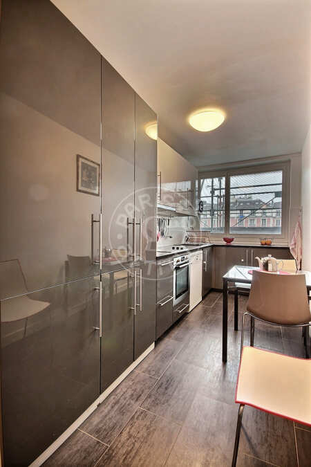 Cuisine Appartement meublé - 77m²  - 1 chambre - La Muette / Bois de Boulogne - Paris