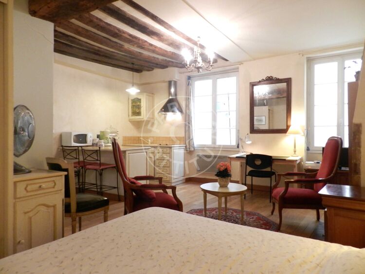 Salon - Studio meublé - Paris 75006 - 10825