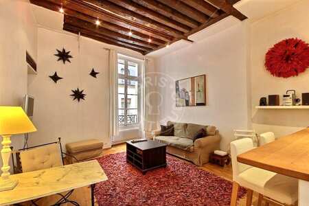 Salón Piso amueblado - 47m²  - 1 dormitorio - Temple - París