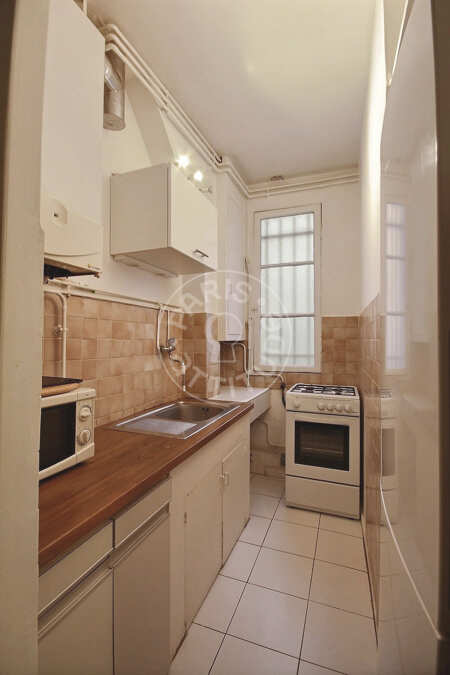Cuisine Appartement meublé - 50m²  - 1 chambre - Montparnasse - Paris