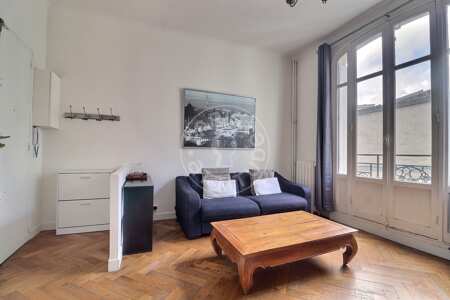 Sala Apartamento mobilado - 40m²  - 1 quarto - Victor Hugo - Paris
