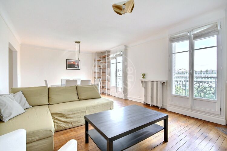 Sala - 2 quartos mobiliado - Paris 75015 - 10857