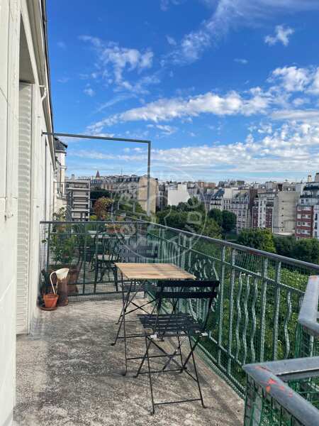 Balcone Appartamento arredato - 66m²  - 2 locali - Porte de Versailles - Parigi