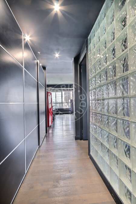 Entrée Appartement meublé - 105m²  - 2 chambres - Quais de Seine - Paris