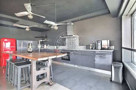 Cuisine Appartement meublé - 105m²  - 2 chambres - Quais de Seine - Paris