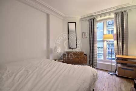Chambre Appartement meublé - 66m²  - 2 chambres - Jules Joffrin - Mairie du 18ème - Paris
