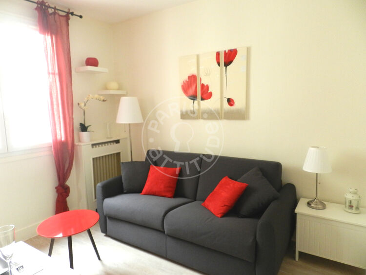 Salon - Studio meublé - Paris 75015 - 10897
