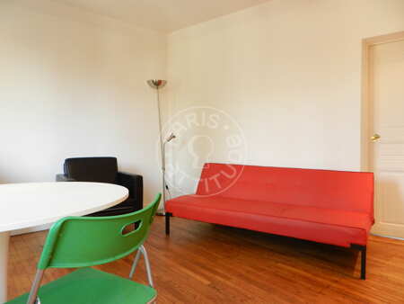 Salón Piso amueblado - 32m²  - 1 dormitorio - Place des Fêtes - París