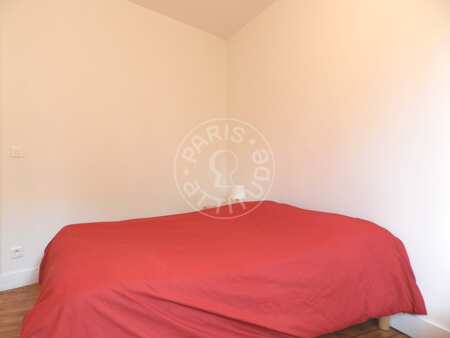 Dormitorio Piso amueblado - 32m²  - 1 dormitorio - Place des Fêtes - París