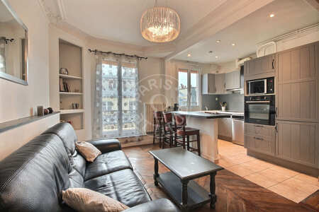 Wohnzimmer Möblierte wohnung - 70m²  - 2 Zimmer - Ile de la Cité - Paris