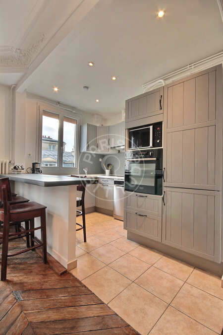 Küche Möblierte wohnung - 70m²  - 2 Zimmer - Ile de la Cité - Paris