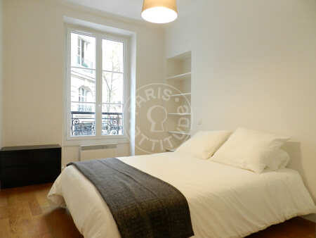 Bedroom Furnished apartment - 60m²  - 3 bedrooms - Tour Eiffel - Paris
